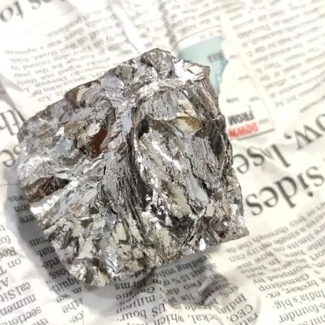 Bismuth metal crystal
