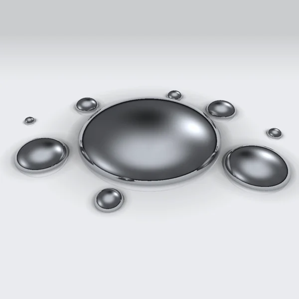 Liquid mercury